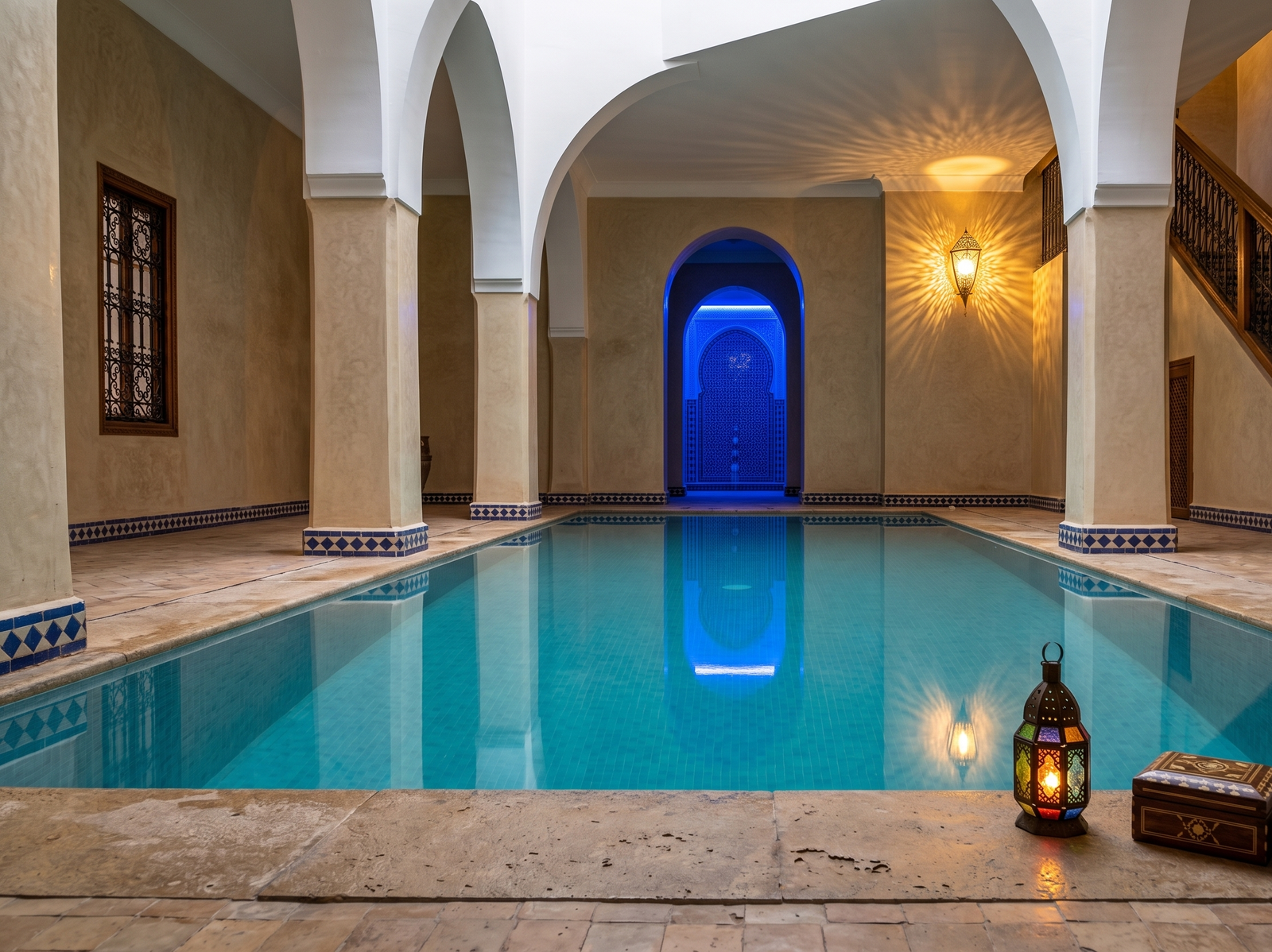 Lina Ryad and Spa premium luxury courtyard suites f Chefchaouen Medina