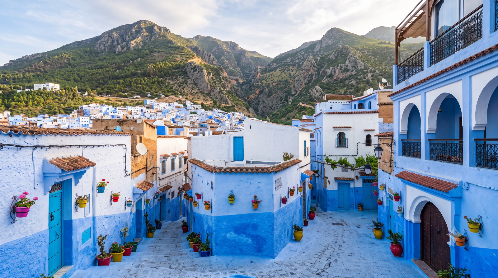 Chefchaouen Ville Bleue Maroc itinéraire de voyage