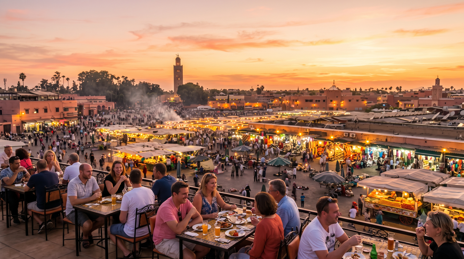Guía de seguridad en Jemaa el-Fna, Marrakech