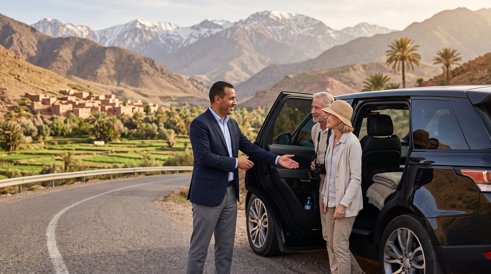 Private driver Morocco tour transportation