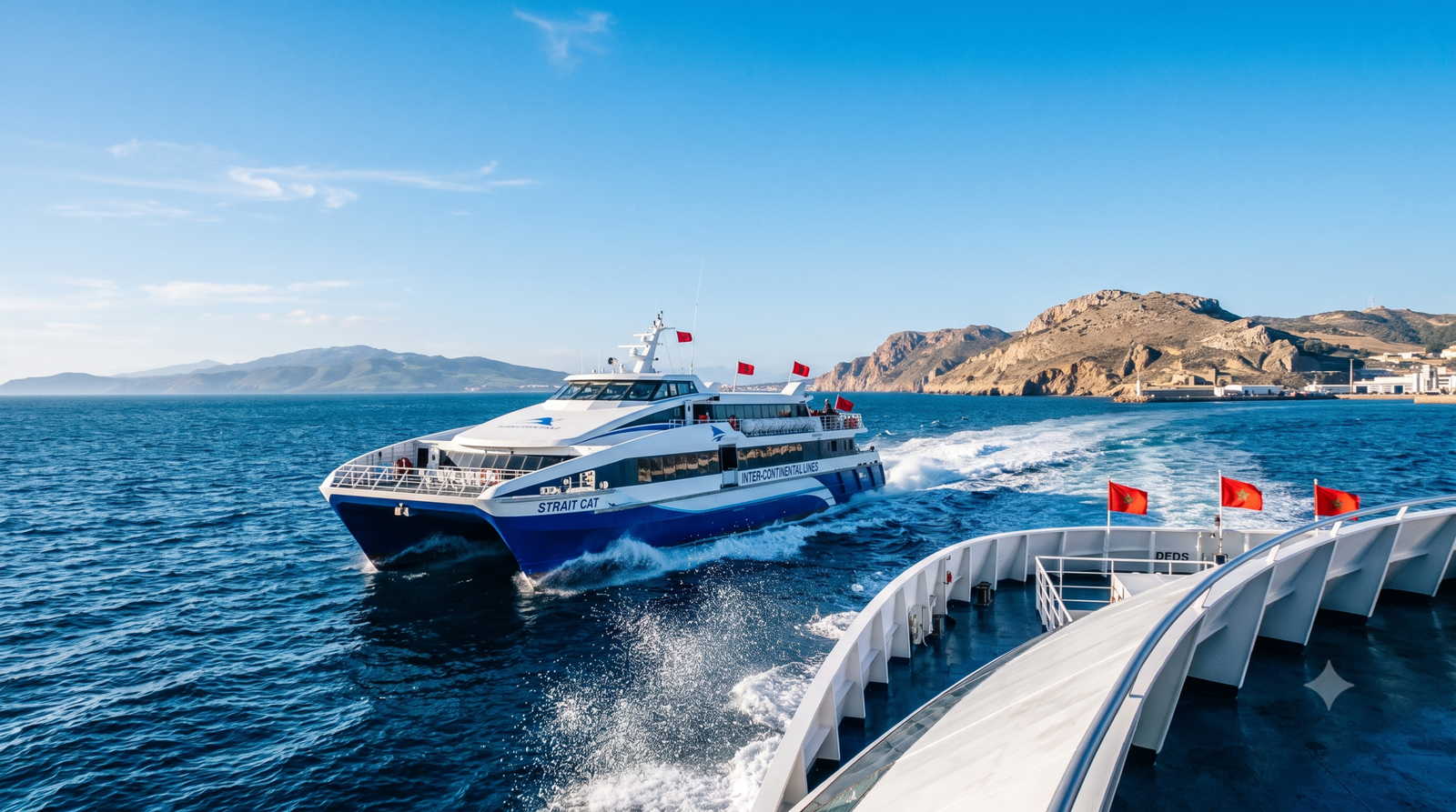 Elementor #3320 1 Fast catamaran ferry between Tarifa and Tangier Ville Port